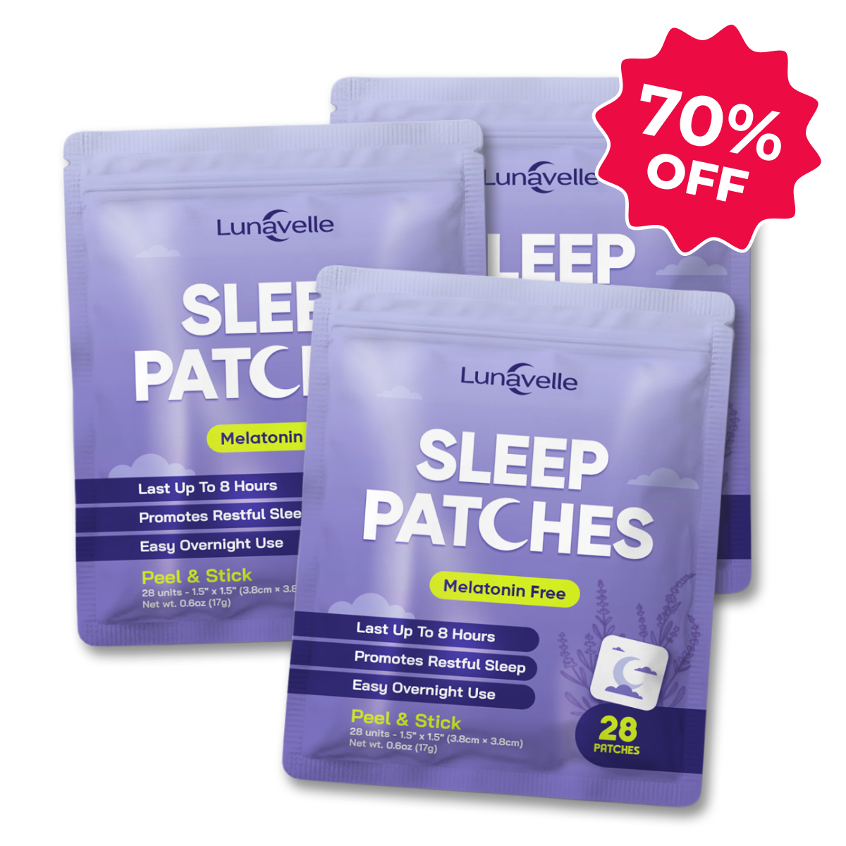 Lunavelle Sleep Patches — Official Product